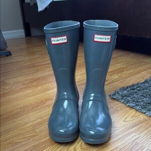 Hunter Gray Rain Boots